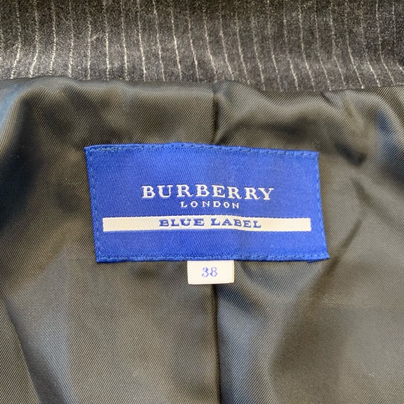 Burberry Blue Label Charcoal Jacket Size XS - Picture 4 of 10